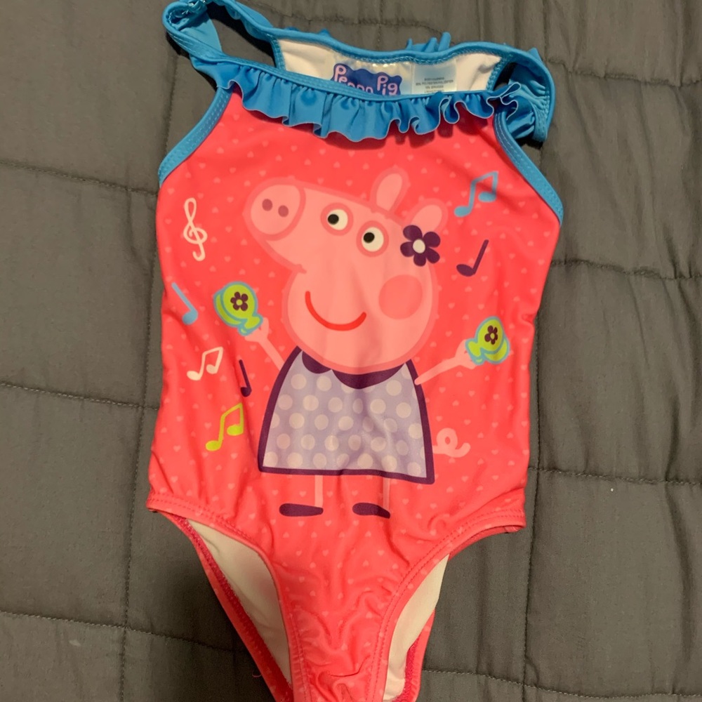 Peppa Pig 1-piece bathing suit, 2T